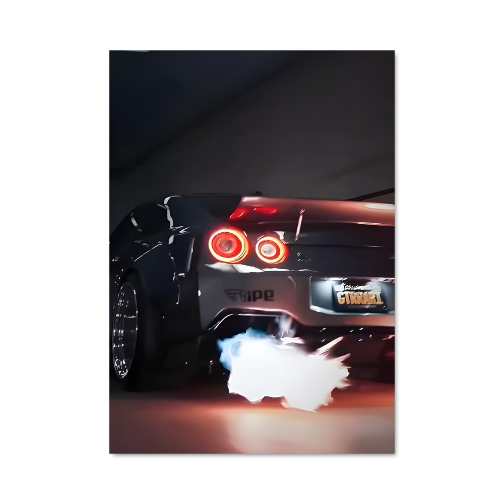 Poster raffiné R Gt-r